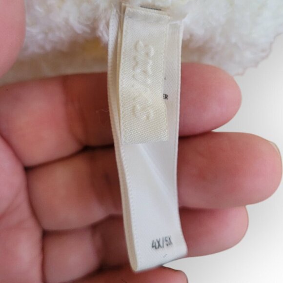 Warm Soft SKIMS Cozy Knit Pants Bone Size 4X5X Plus Size Stretchy Lounge Wear - Picture 11 of 14